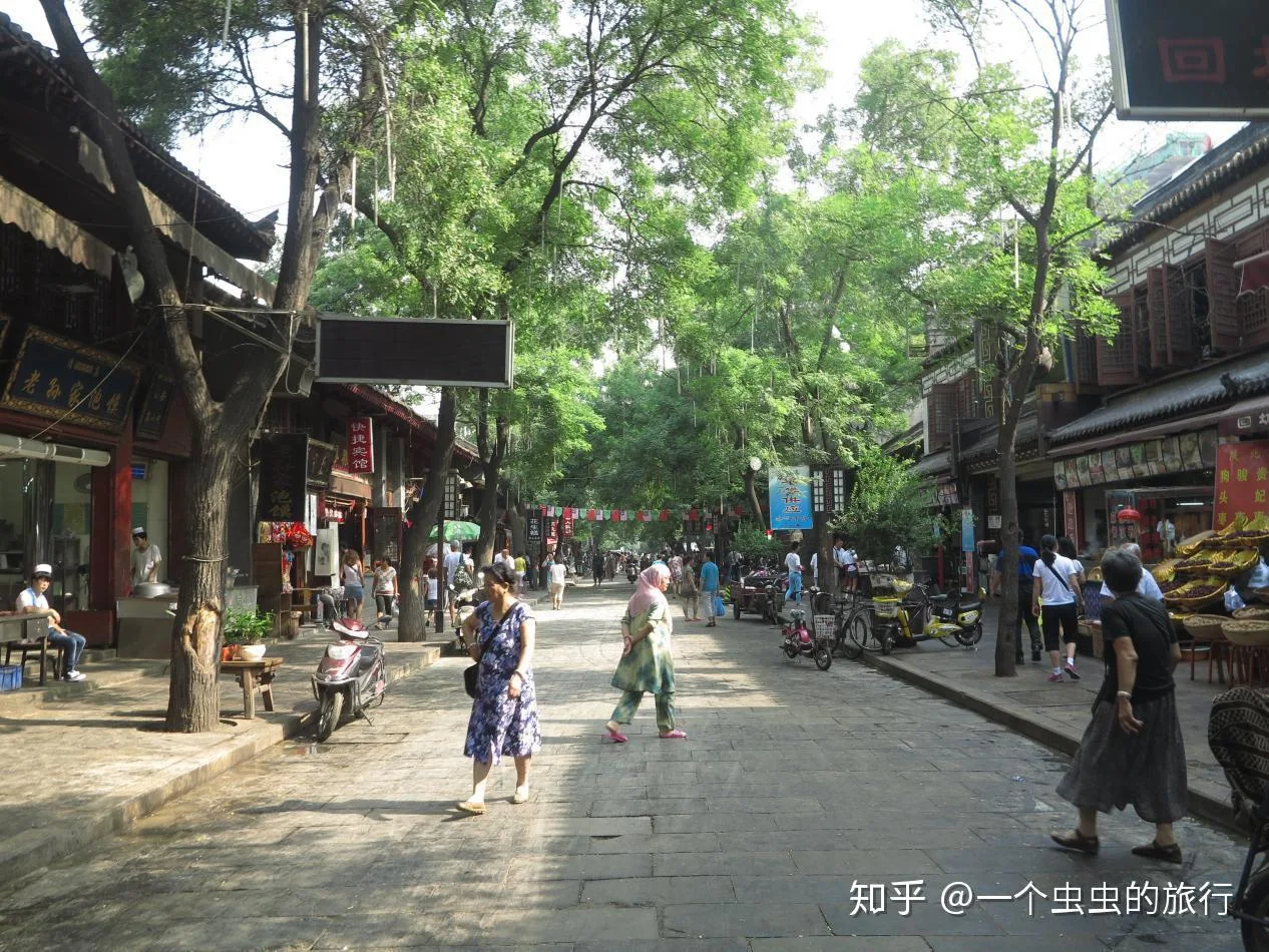 西安回坊街巷