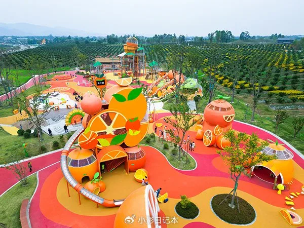天府橘乡实景