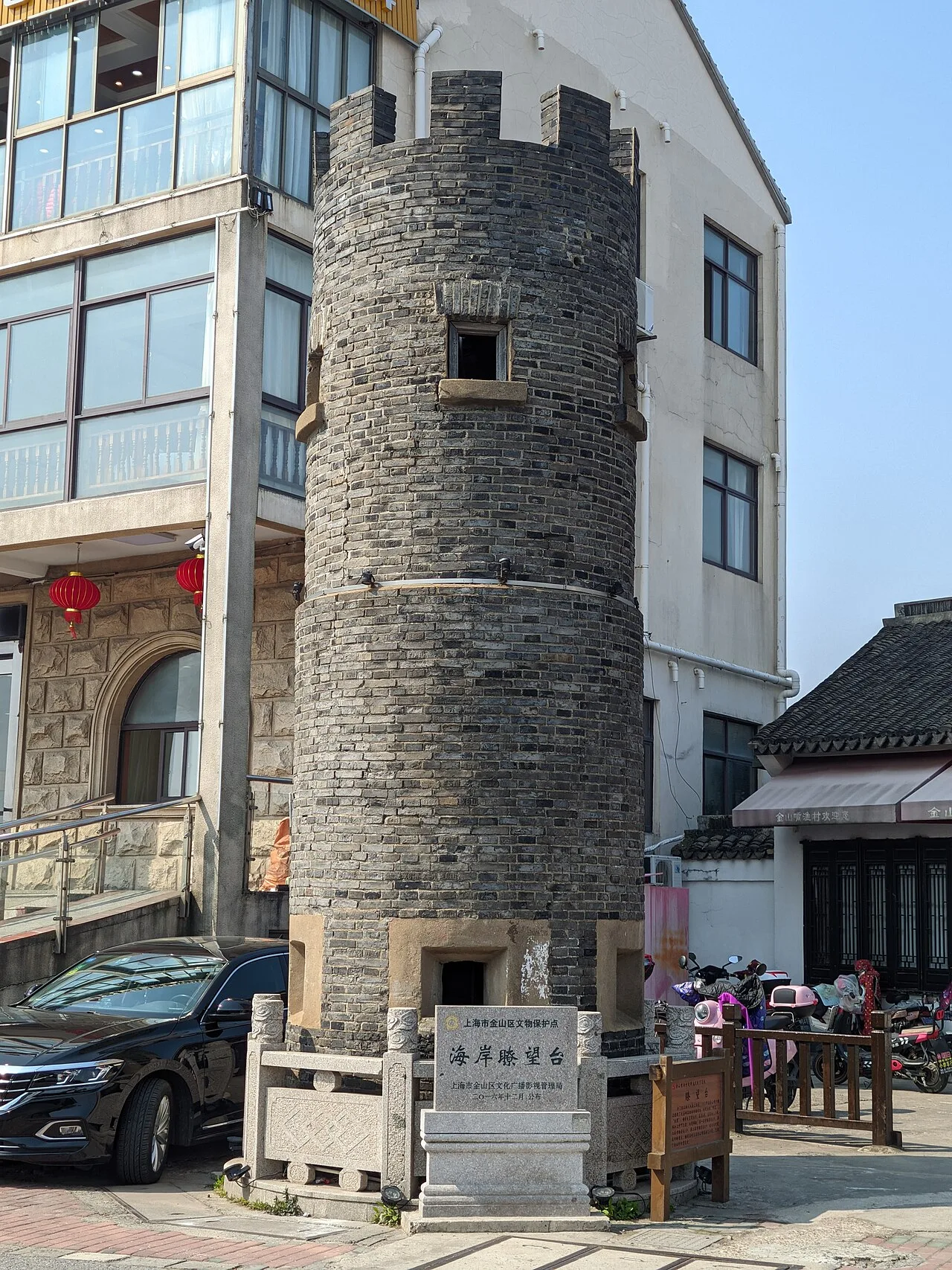 上海金山嘴渔村实景