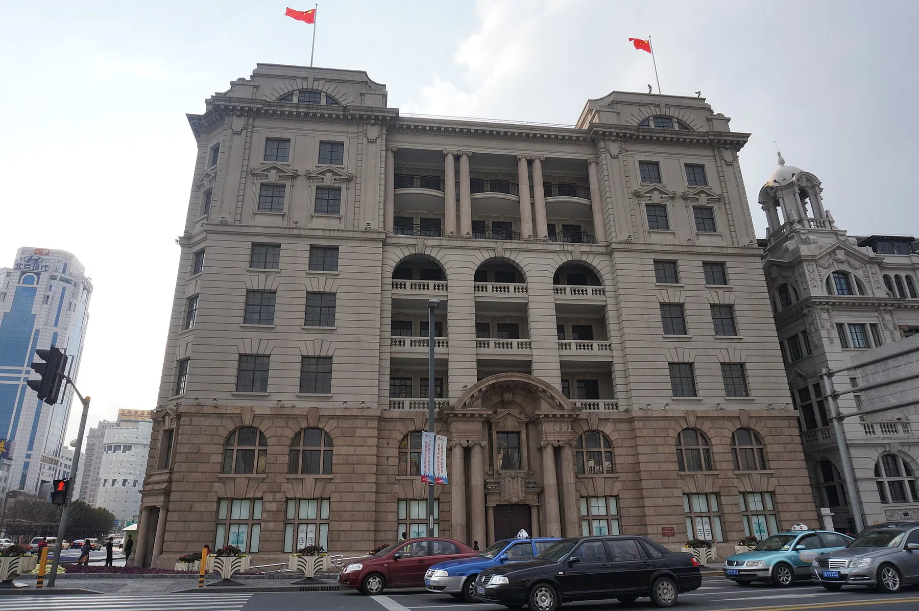 Shanghai Club building in 1994