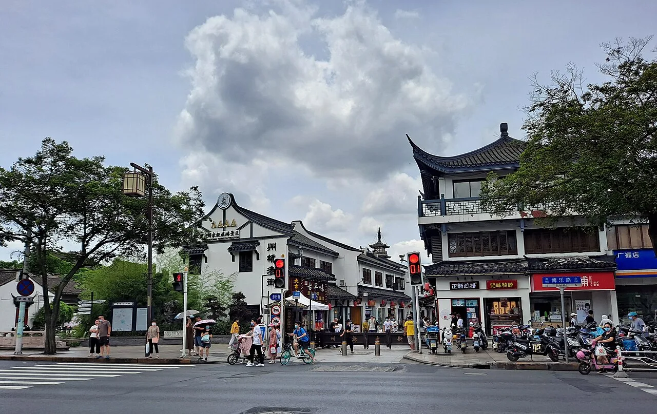 上海嘉定州桥老街入口
