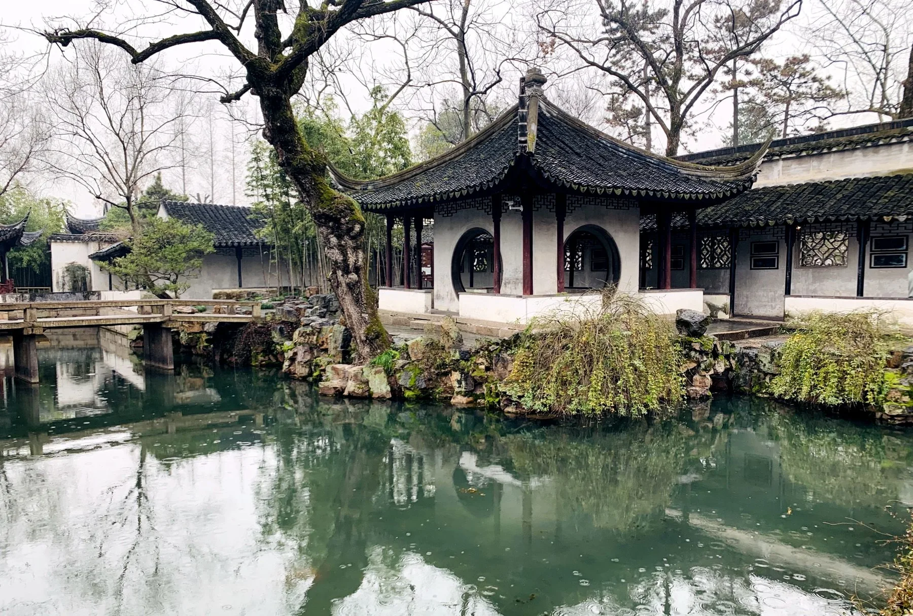 苏州拙政园园林实景