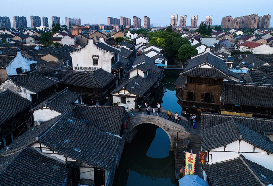 作为上海唯一代表,新场古镇与其他古镇一起申报世界文化遗产 | 极目新闻