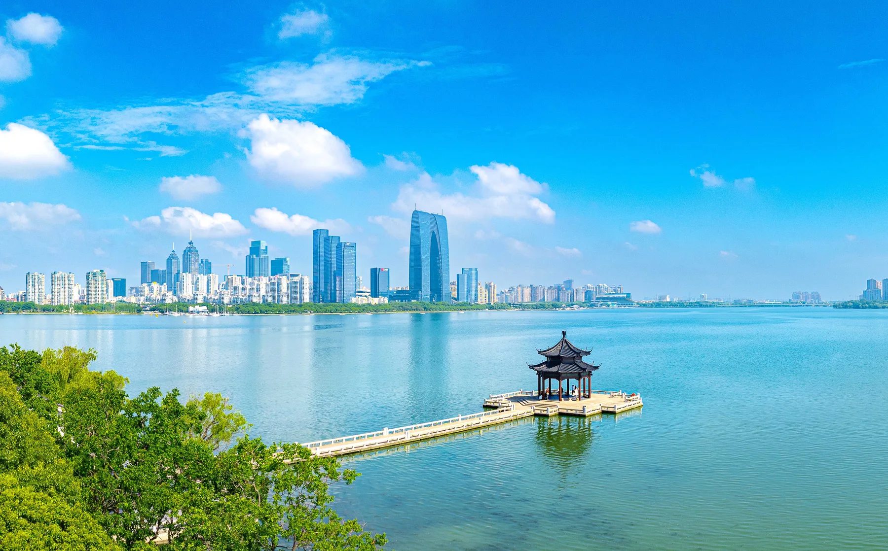 苏州金鸡湖