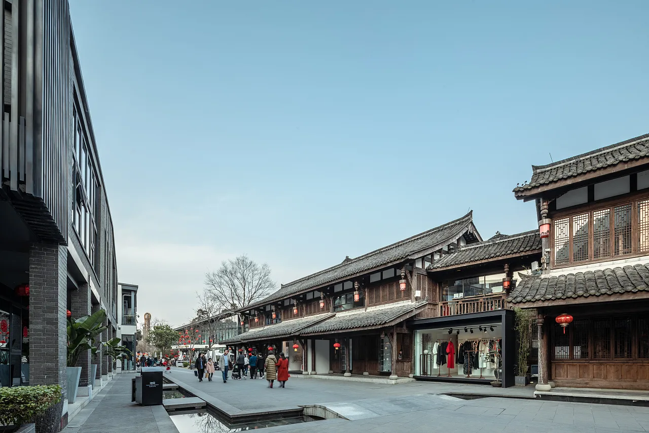 网红商业街设计规划案例方案解析 铁像寺水街