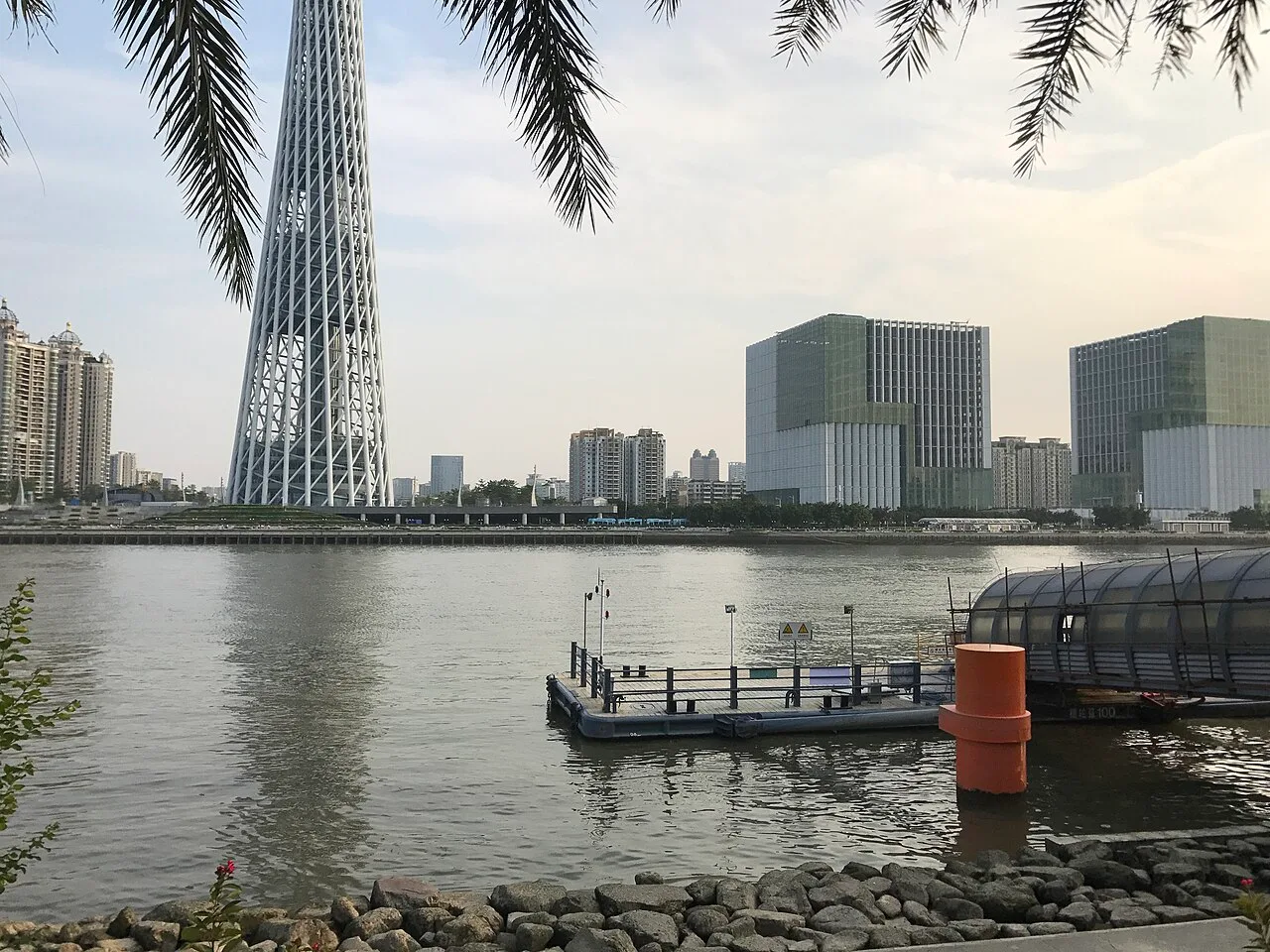 Zhujiang River from Haixinsha Island 2