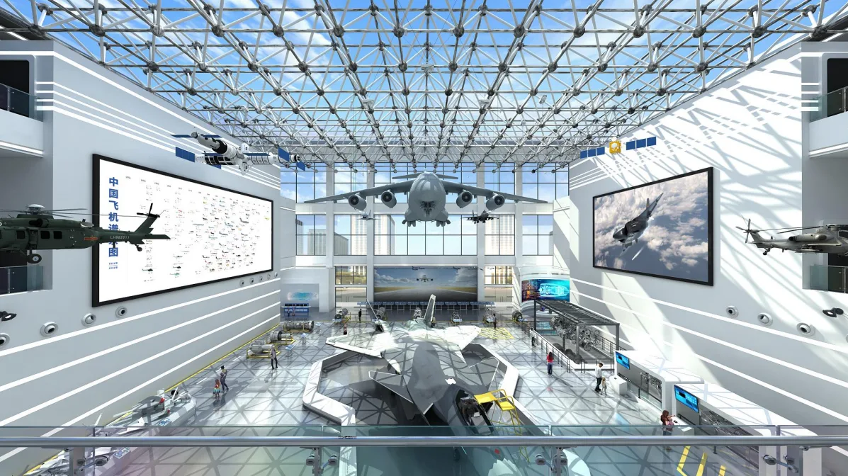 四川航空科技馆实景