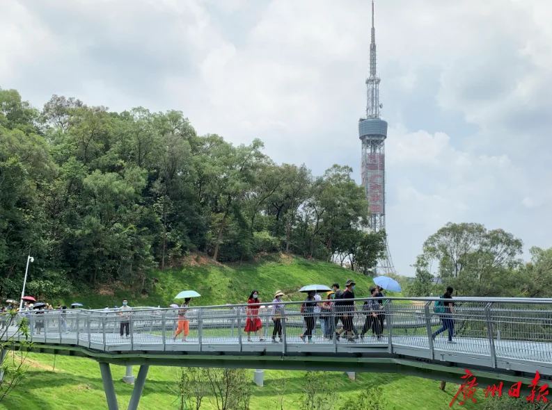 五一深游广州:“云道”串联走,穿梭观景中