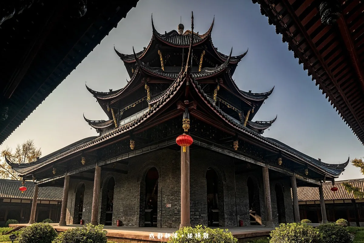 新津纯阳观实景