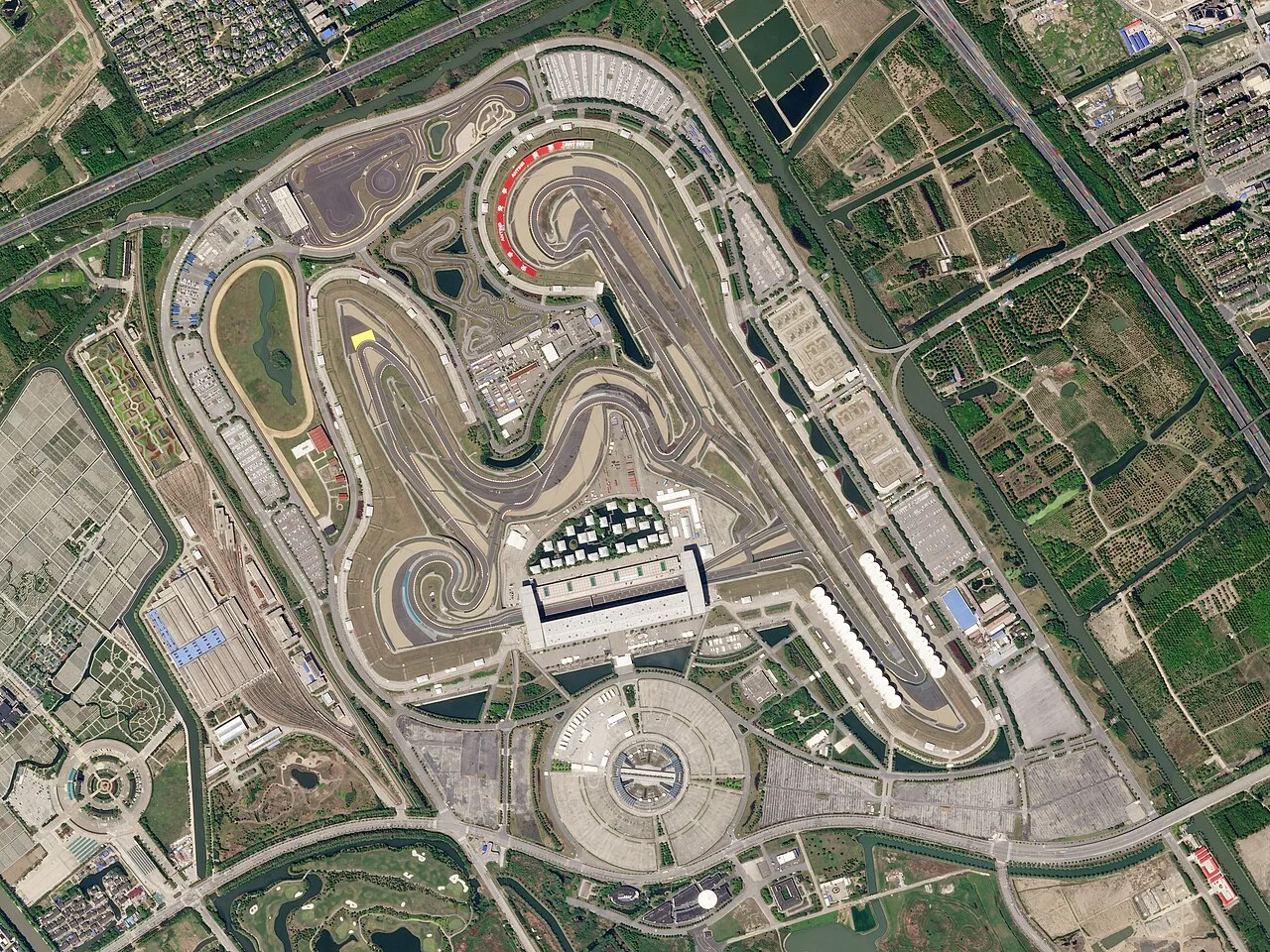 Shanghai International Circuit, April 7, 2018 SkySat