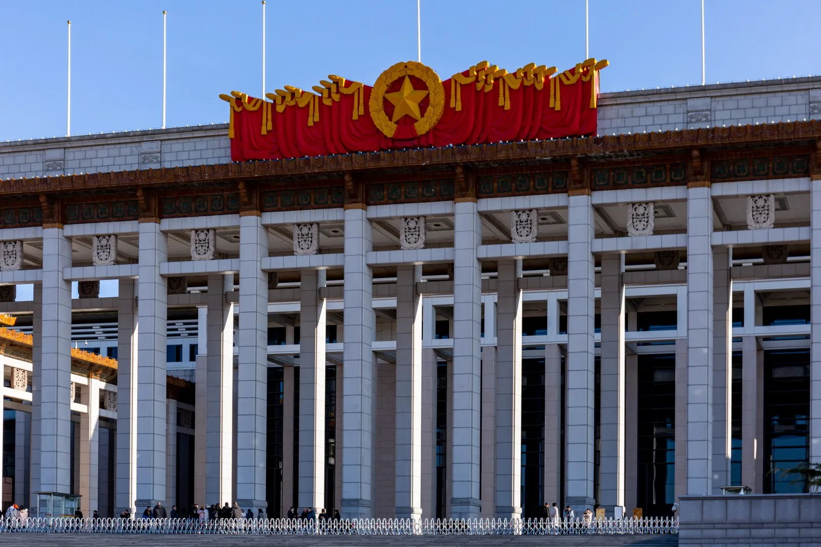 中国国家博物馆建筑角度候选图。