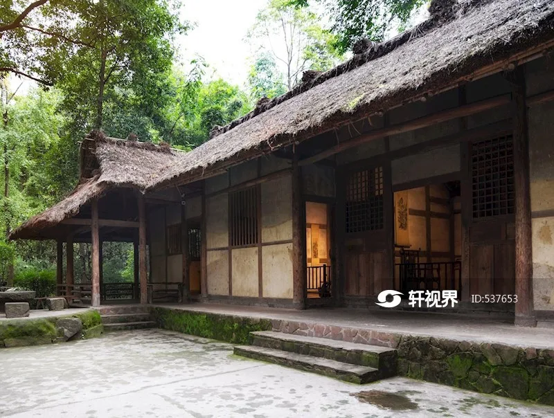 杜甫草堂茅屋故居